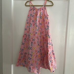 Hanna Anderson oink sleeveless dress size 120 (6-7)